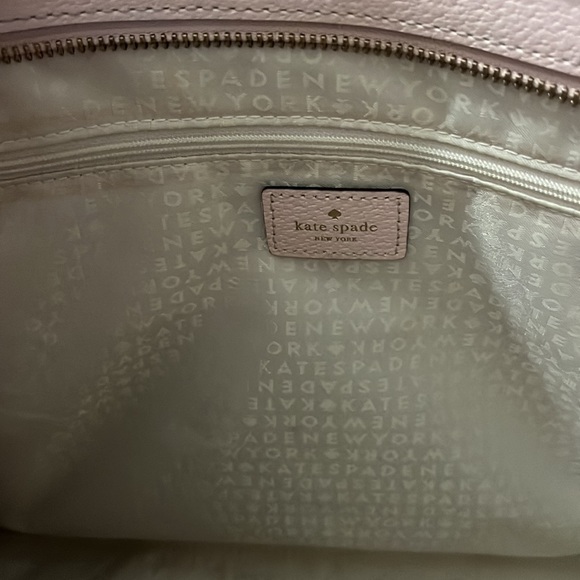Kate Spade Large Pebble Leather Blush Pink Satchel. - Picture 6 of 10